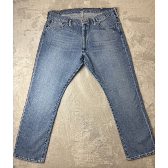 Polo Ralph Lauren Jeans Men’s 40x30 Blue Slim Straight Denim Made in Mexico - Picture 2 of 10